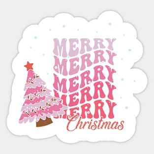 Merry Merry Merry Christmas! Sticker